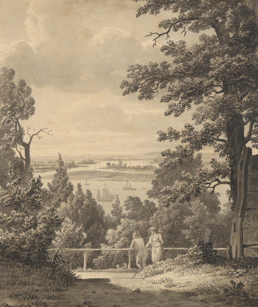 View from Altona overlooking the Elbe 1810