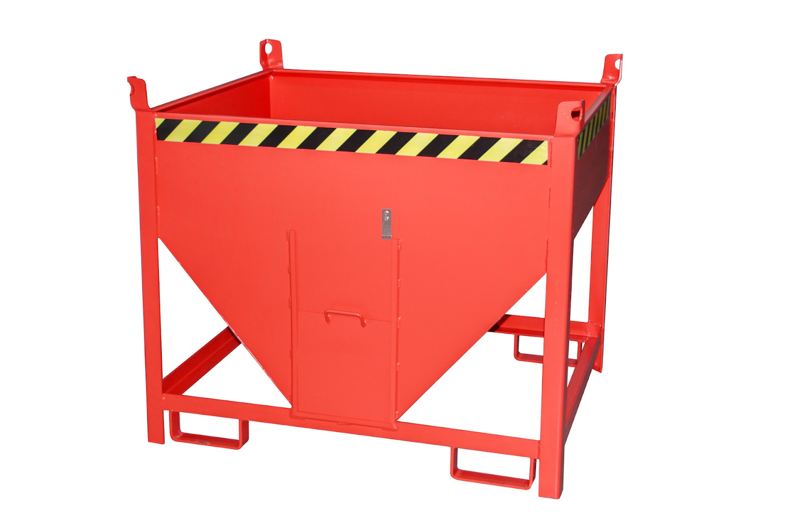 Silocontainer SGS 50, gelakt, Vuurrood