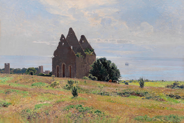 Sommertag an der Küste von Gotland