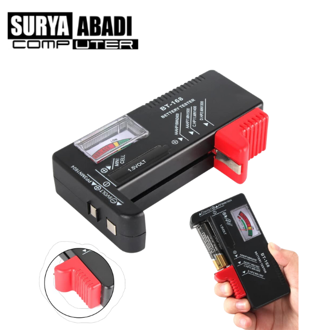 TESTER BATTERY ANALOG BT-168 UNIV