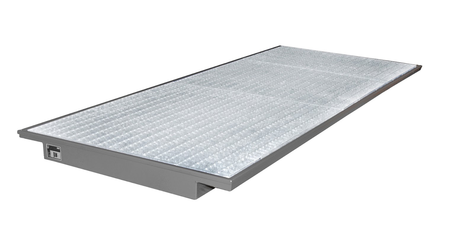 Hangende opvangbak EHW 3300, gelakt, Muisgrijs