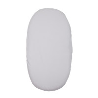 Простынь на резинке Twins 75х35 в коляску серый