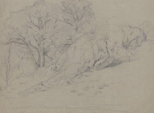 Study of a rock ca 1869