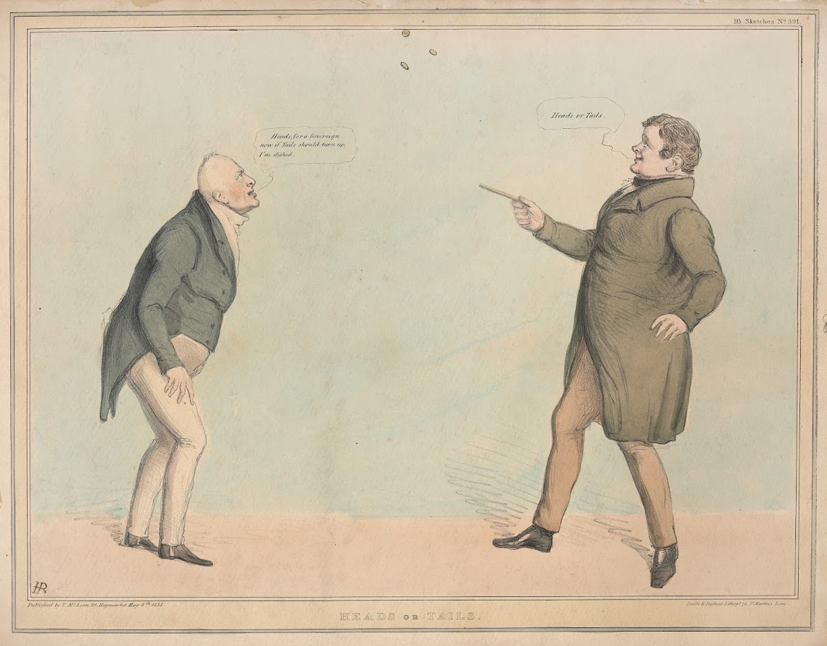 Heads or tails 1835