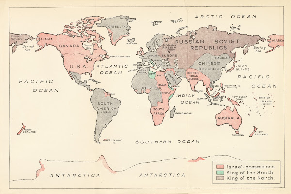 Israel Possessions King Of The South King Of The North 1931
