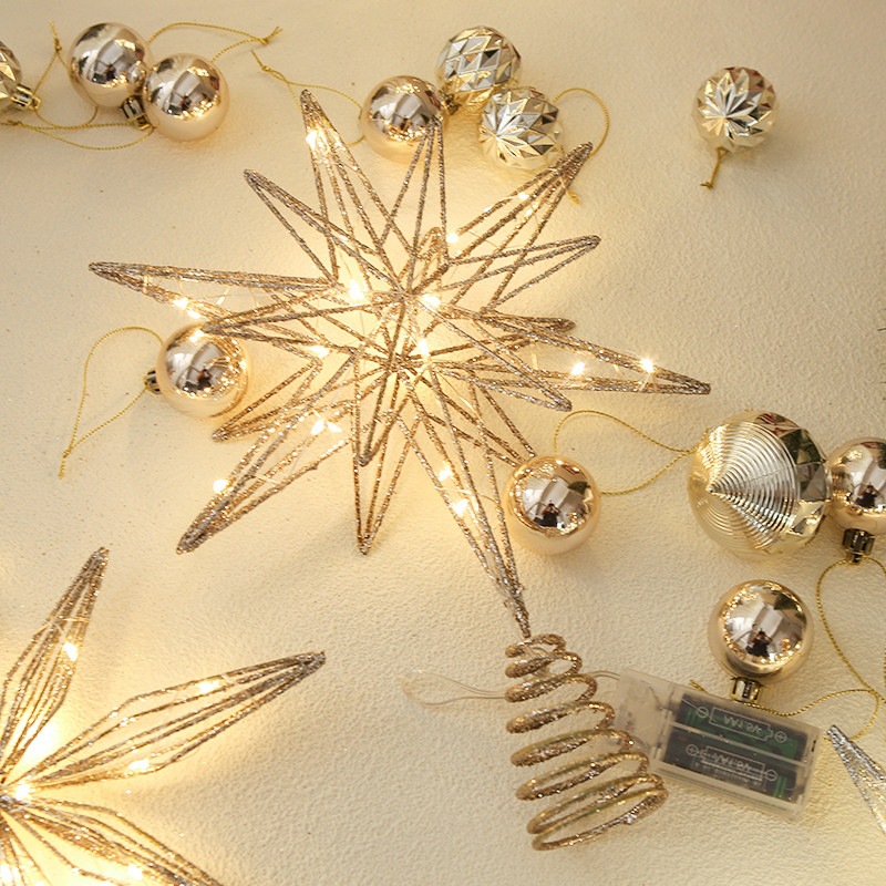 Glowing Christmas Tree Star