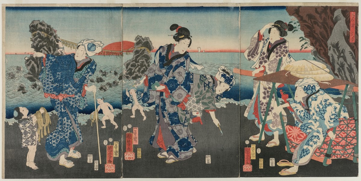 Sunrise at Futami Bay 1854