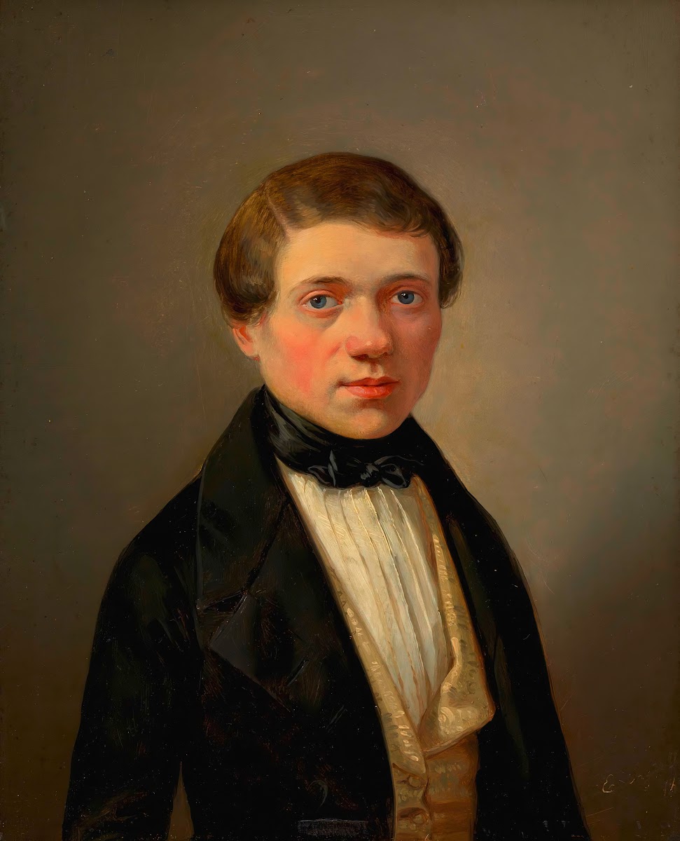 Selbstbildnis Eduard von Engerth 1840