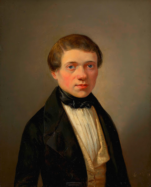 Selbstbildnis Eduard von Engerth 1840