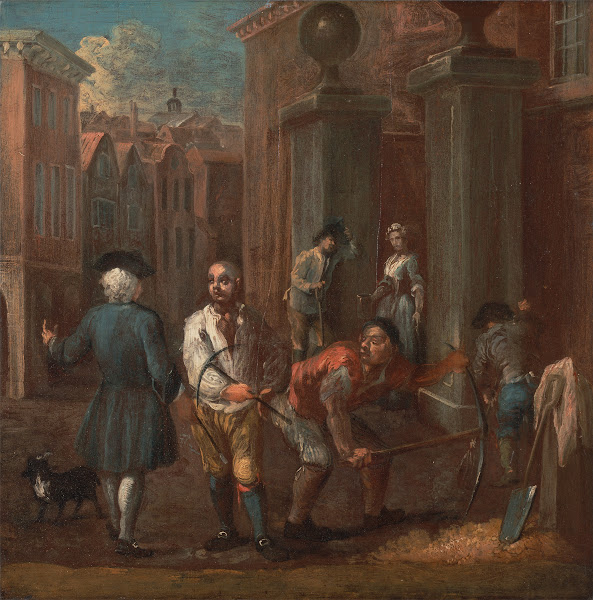 Sign for a paviour ca 1725