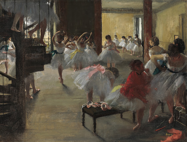 The Dance Class c 1873
