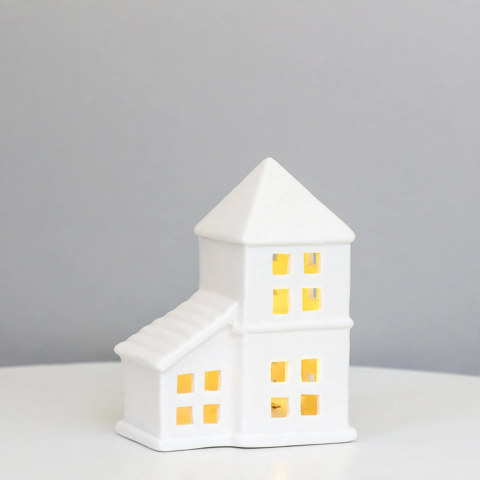 LED Ceramic House Night Light