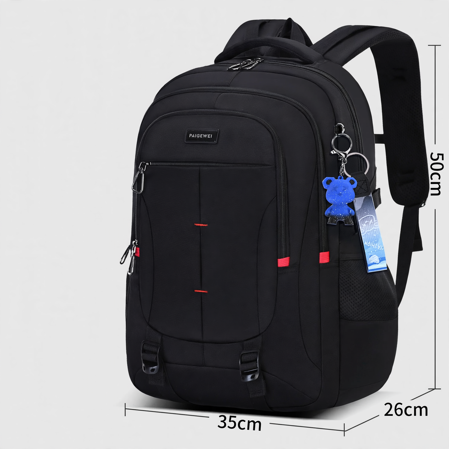 Schulrucksack mit Rolltop-Verschluss, groß