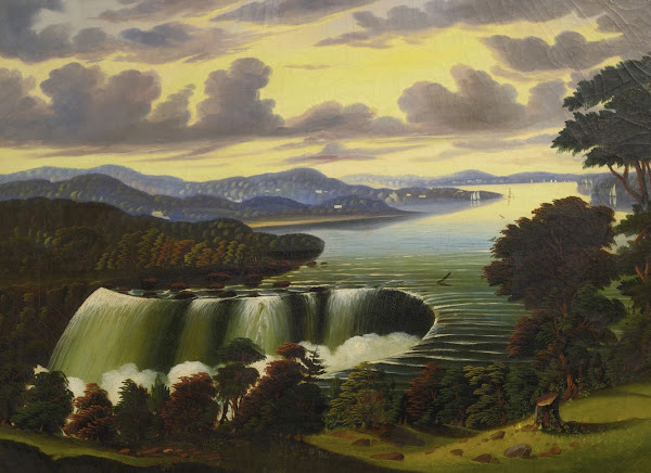 Niagara Falls Viewed from Goat Island circa 1860