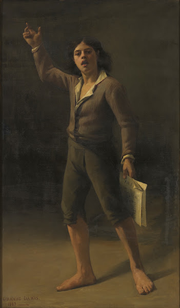 Enfant Du Peuple Criant Une Victoire  1793 1883