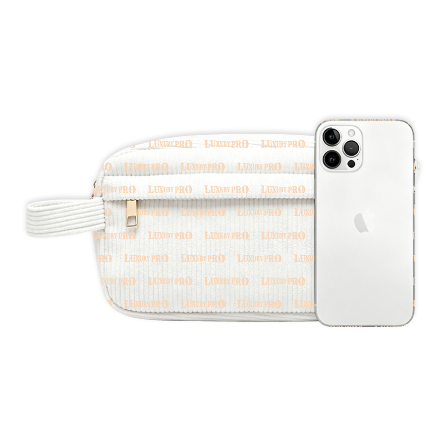 Corduroy Cosmetic Bag