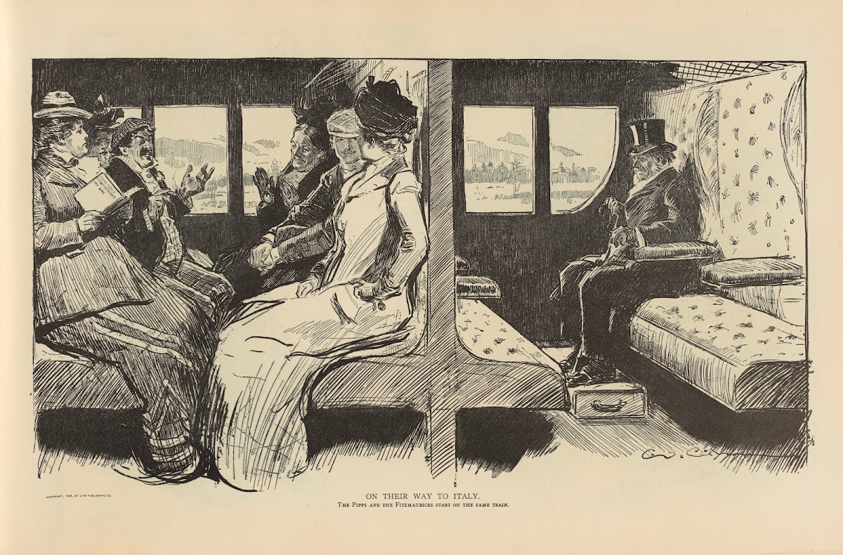On their way to Italy 1893 1900