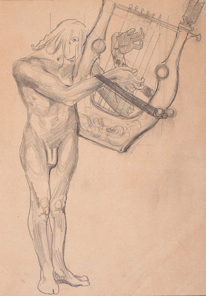 Apollo Playing the Lyre 1896