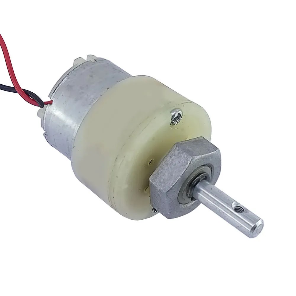 Centre Shaft DC Geared Motor(500 RPM - 12V )