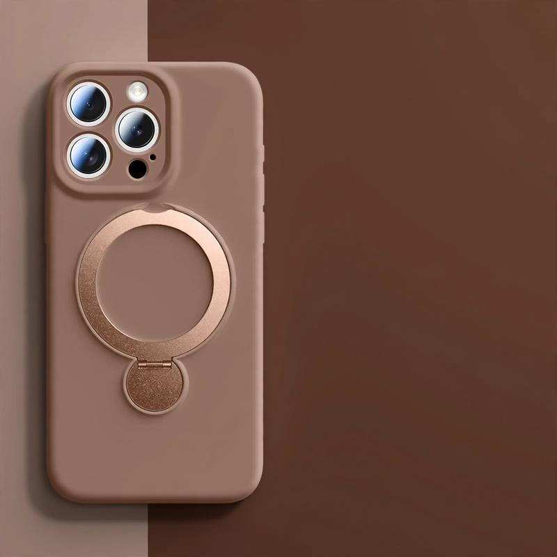 Silicone phone case with protective function