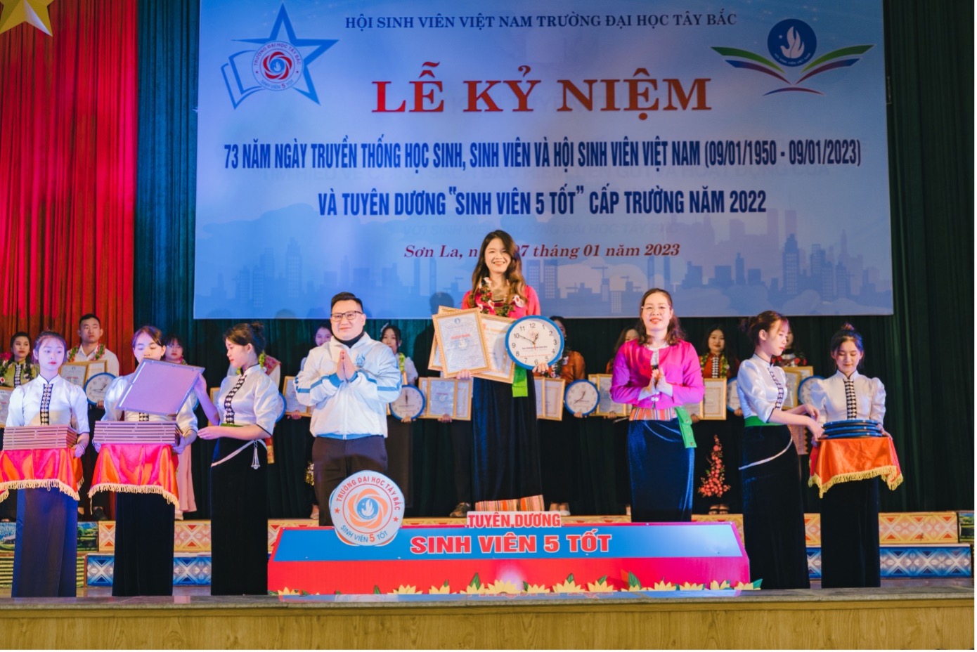 Lễ Kỷ niệm 73 năm “Ngày Truyền thống học sinh, sinh viên và Hội Sinh viên Việt Nam” và tuyên dương “Sinh viên 5 tốt” cấp Trường năm 2022