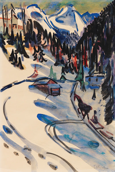 Sertigtal im Winter 1924
