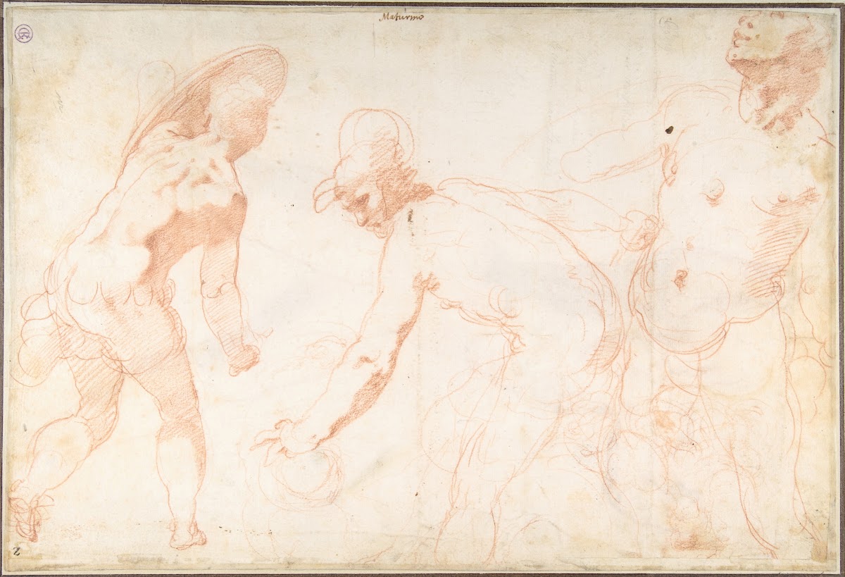 Three Studies of Soldiers 1550