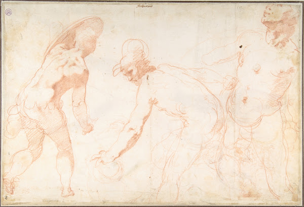 Three Studies of Soldiers 1550