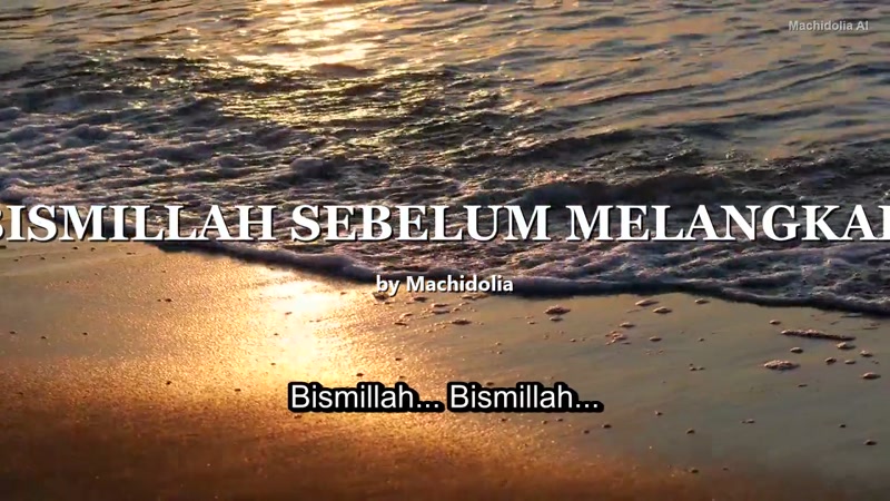BISMILLAH SEBELUM MELANGKAH