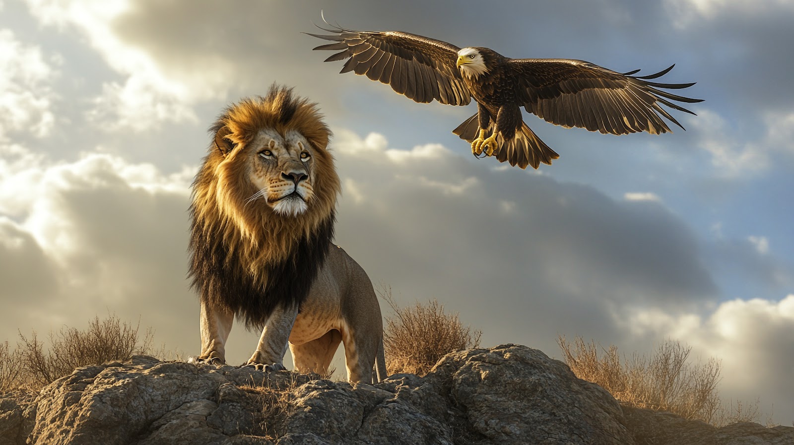 Eagle Lion Wallpaper