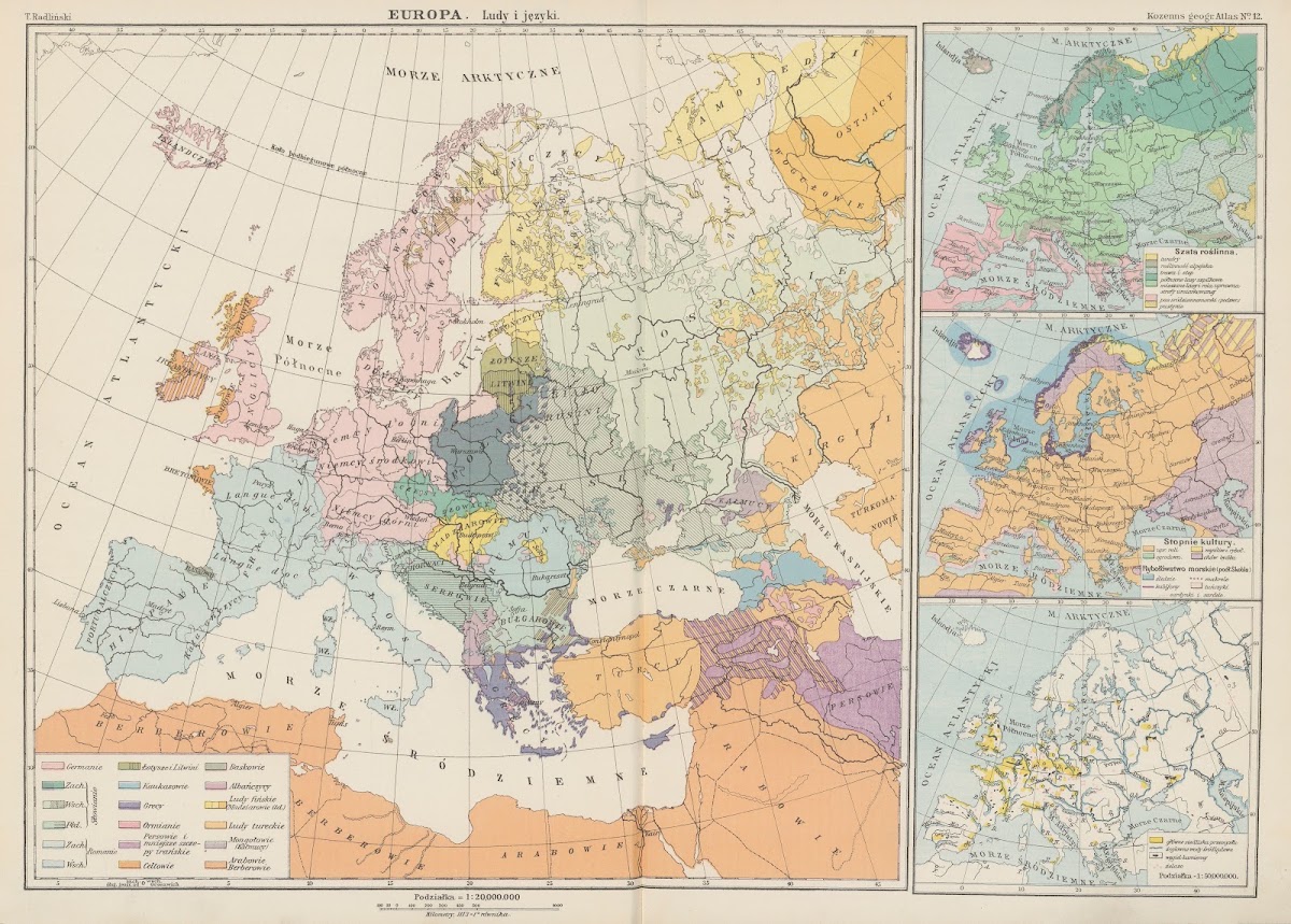 Europa Ludy i języki 1927