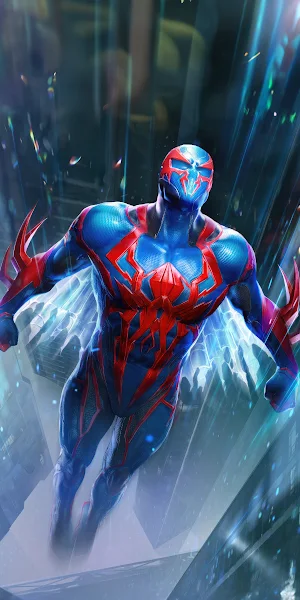 Spiderman, Spider-Verse, Miguel Ohara, Marvel 4K iPhone Wallpaper Background