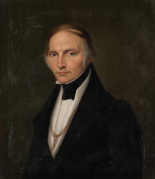 Portrait of a gentleman in tailcoat 1837