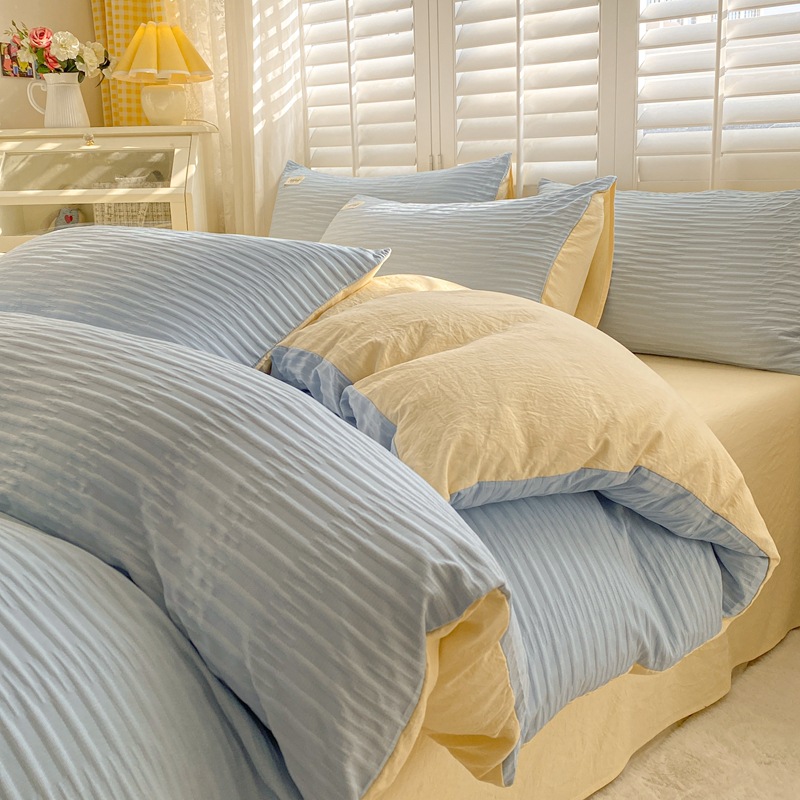 Cotton bedding set, wash quality