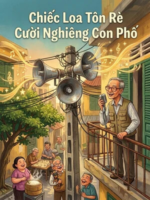 Bìa truyện Chiếc Loa Tôn Rè Cười Nghiêng Con Phố