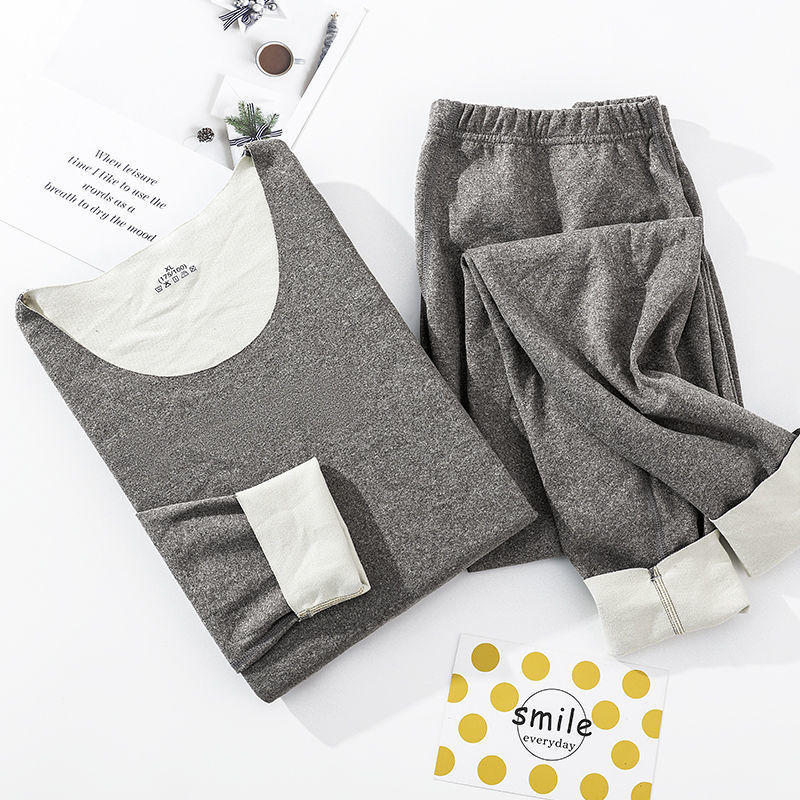 Seamless thermal underwear set for men and women