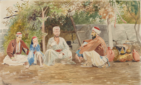 Genre scene from Asia Minor 1884