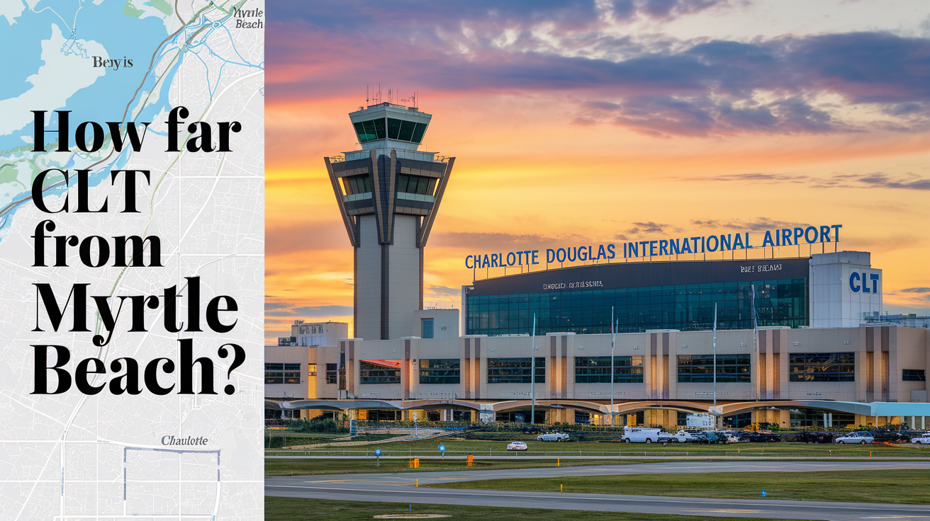 How Far Is CLT from Myrtle Beach? Travel Distance & Tips