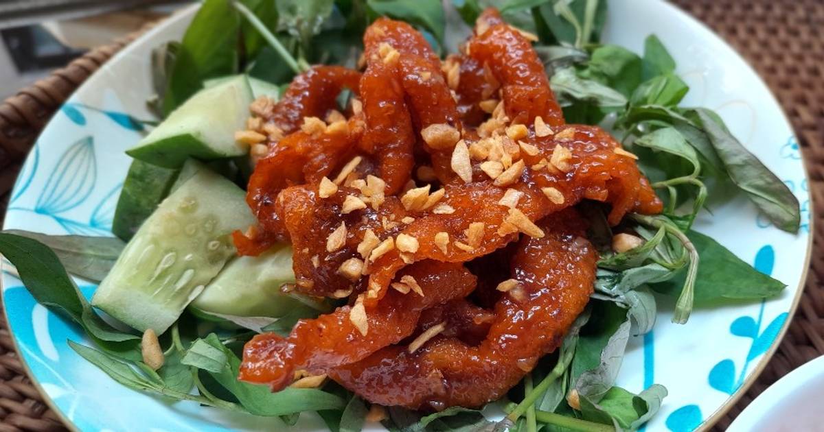Da gà chiên mắm tỏi