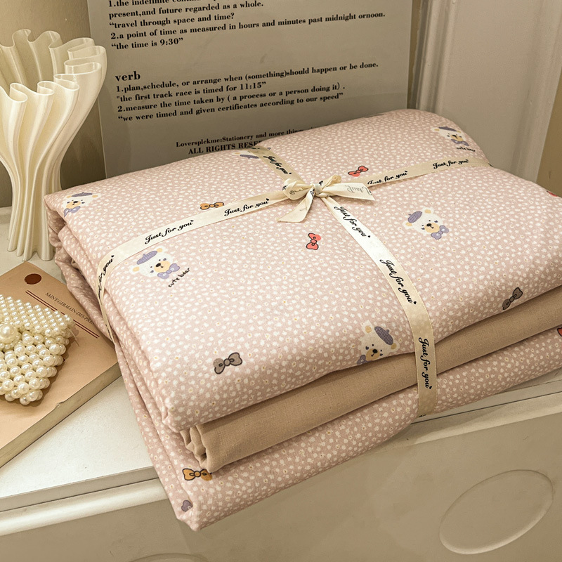 Cotton Voile Bedding, 4-Piece, Summer