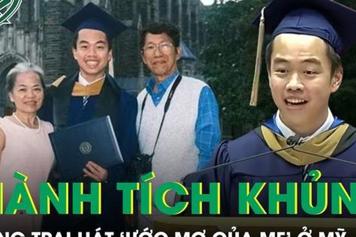 Chàng trai hát 'Ước mơ của mẹ' trong lễ tốt nghiệp ở Mỹ gây sốt với thành tích học tập cực khủng - Báo Sức Khỏe &amp; Đời Sống