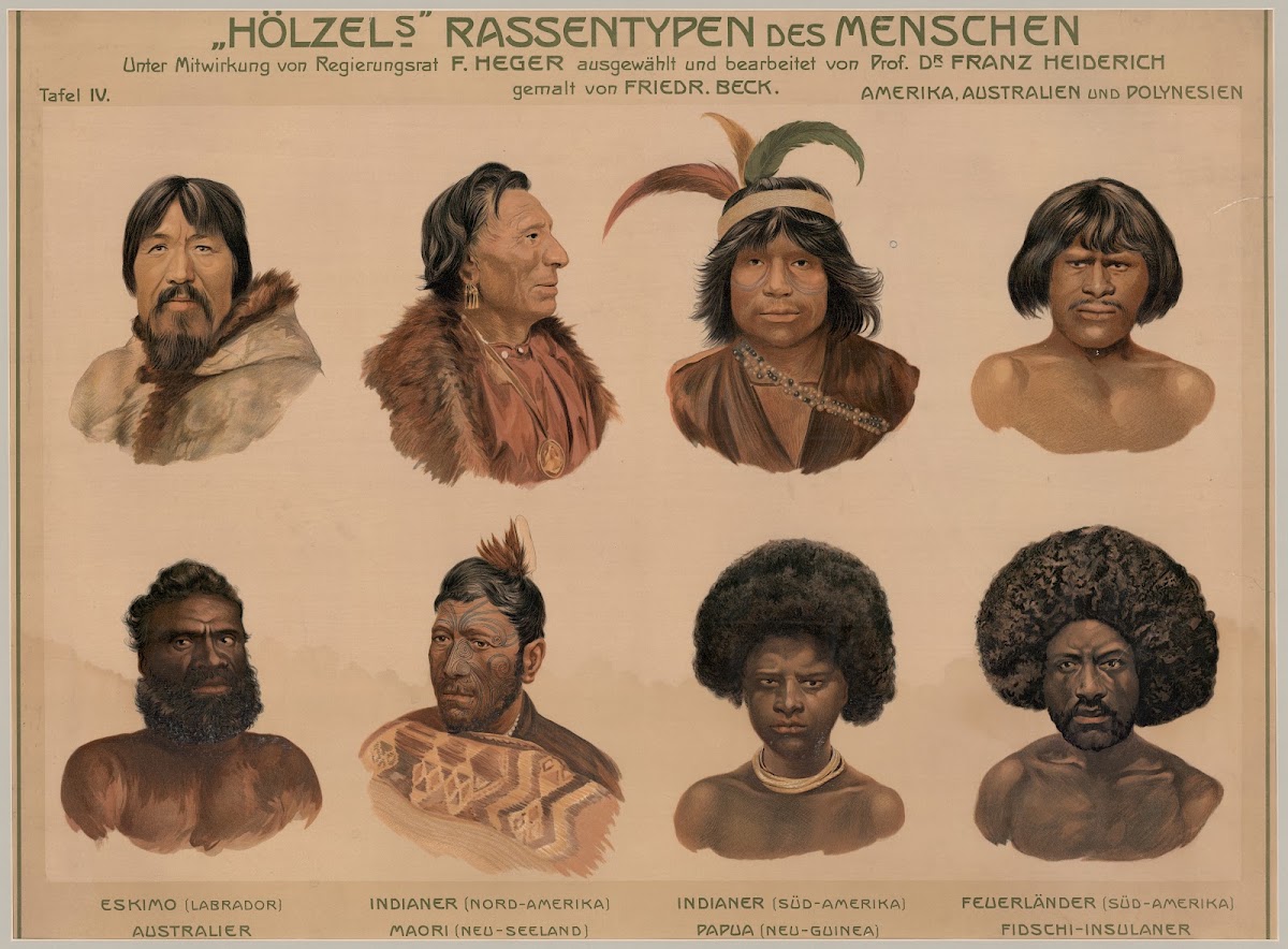 Race types IV America Australia and Polynesia 1903
