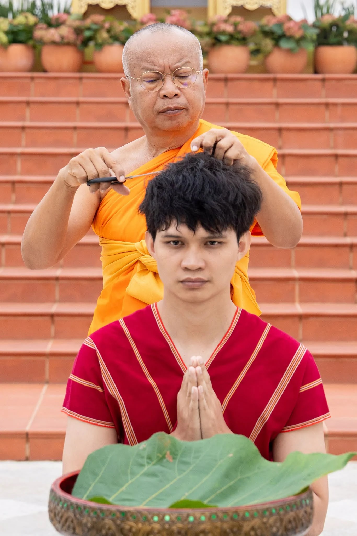ภาพประกอบ โครงการบรรพชาและอุปสมบทหมู่เข้าพรรษา