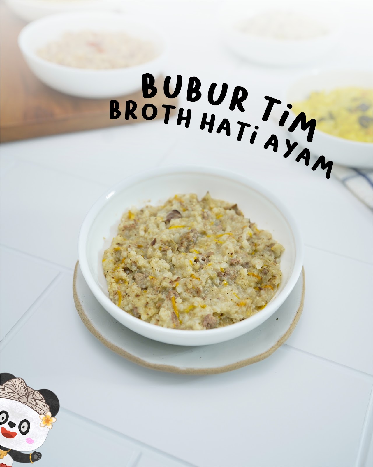 Bubur Tim Broth Hati Ayam