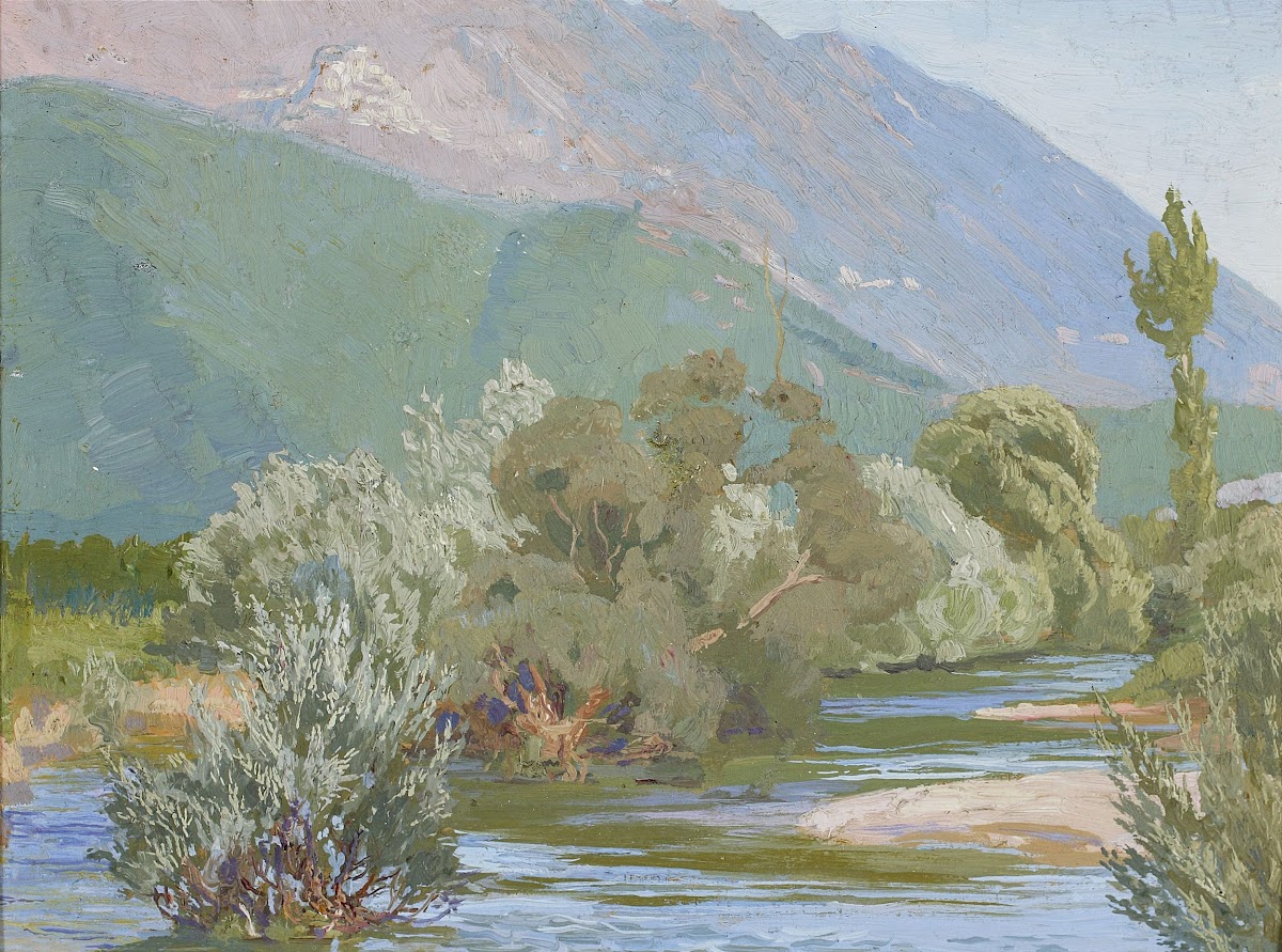Aniene river 1917