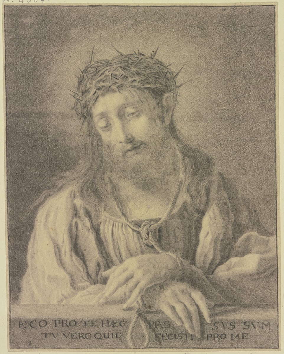 Ecce Homo Brustbild Ego pro te pro me