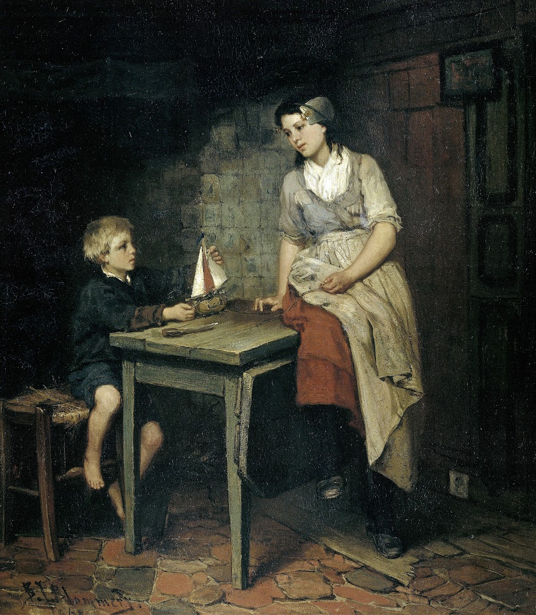 The Fishermans Children 1868