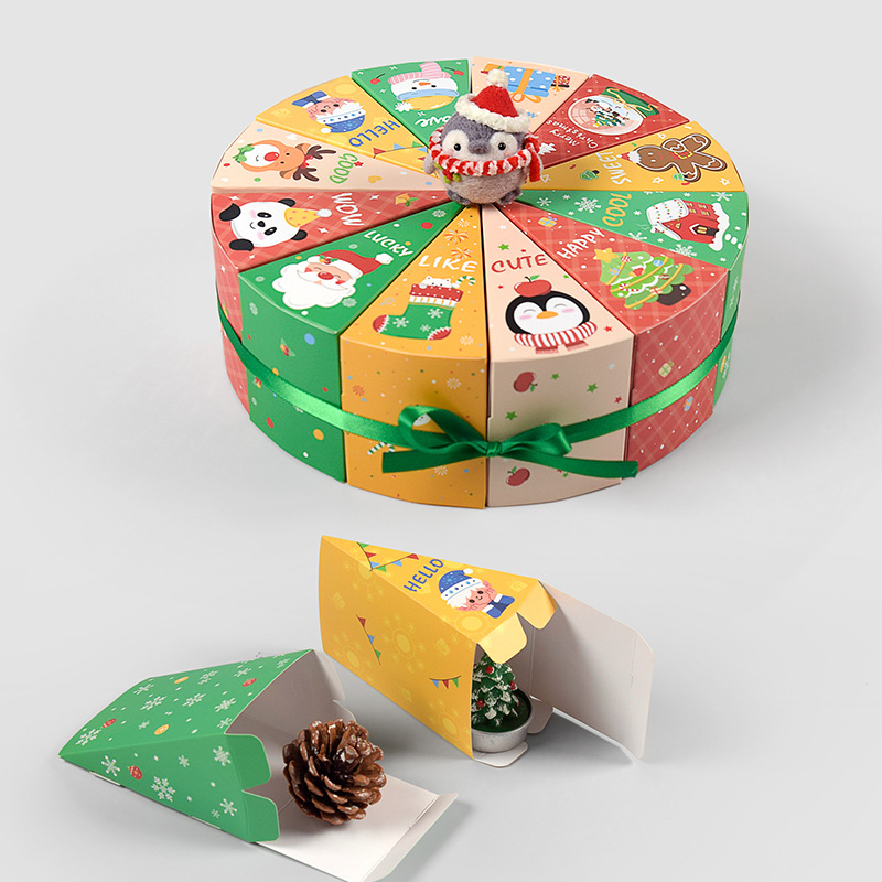Christmas gift boxes for Advent calendar
