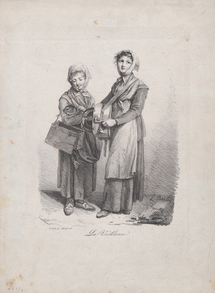 The Hurdy Gurdy Player 1822