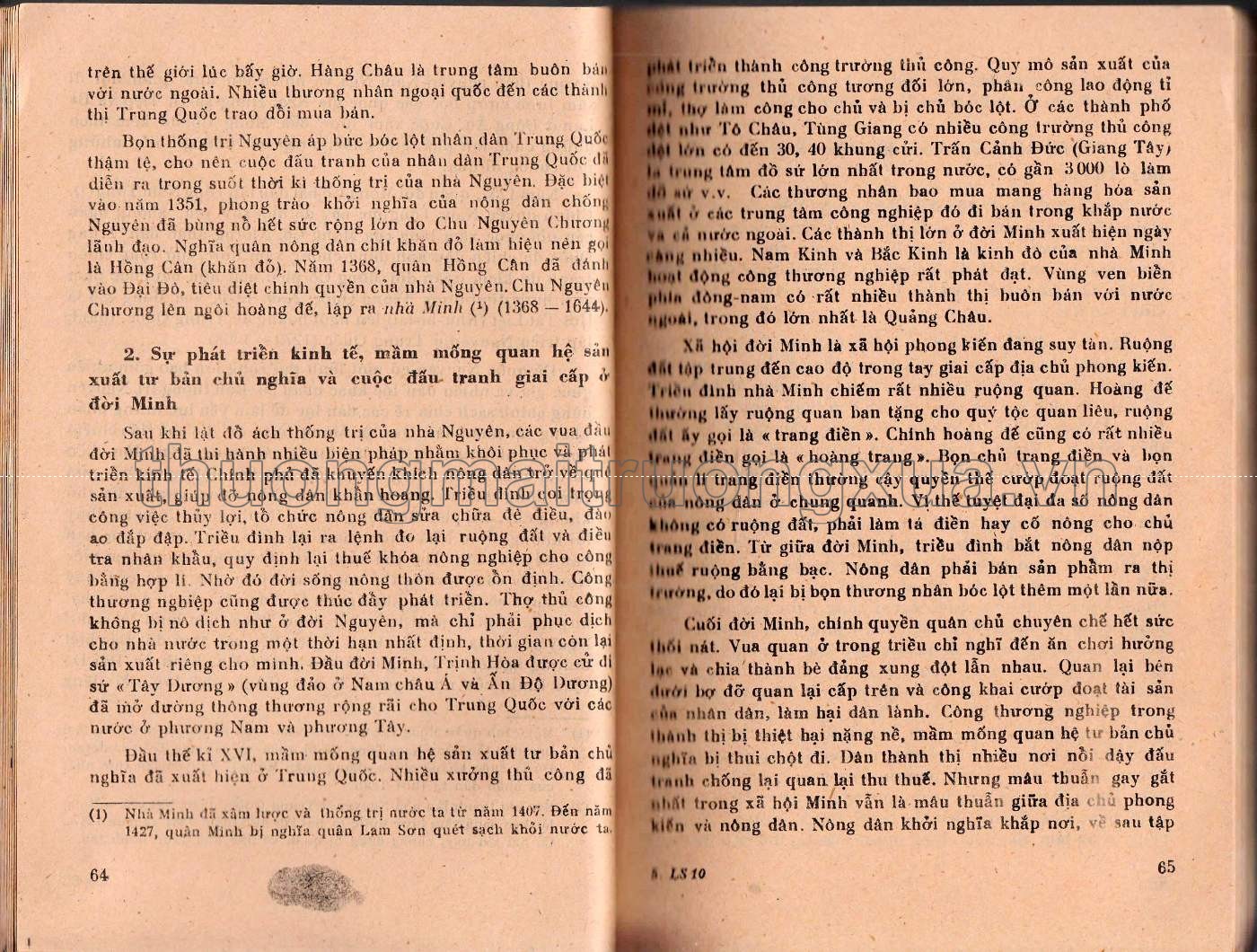 Lịch sử lớp 10 phổ thông (1988) - Trang 33